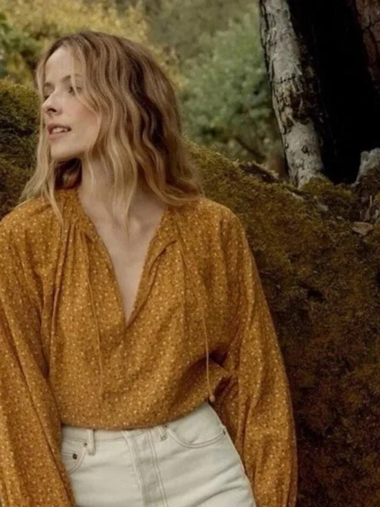 Doen Floral Blouse - Women Tops - Picture 2 of 6